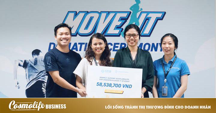 KMS MoveIT 2025 gây quỹ gần 60 triệu đồng tiếp sức sinh viên công nghệ ...